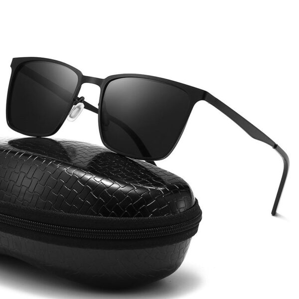 Metal Square Night Vision Colorful Glasses
