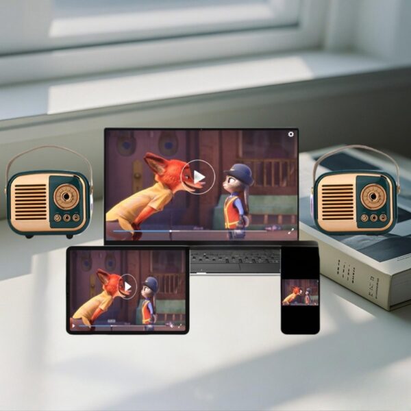 Rechargeable Portable Mini Bluetooth Speaker - Image 4