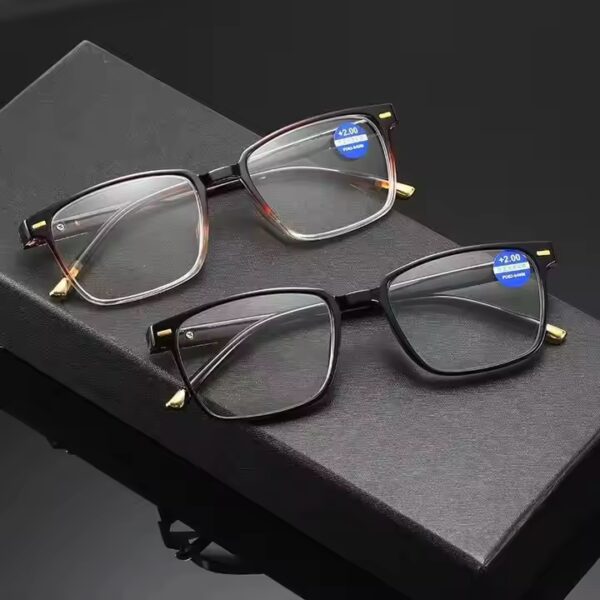 VisionEase High-Quality Square Frame Reading Glasses - LS1566 - Image 4