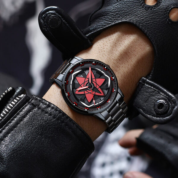 Itachi Saringan Wheel Quartz Watch⌚ - Image 5