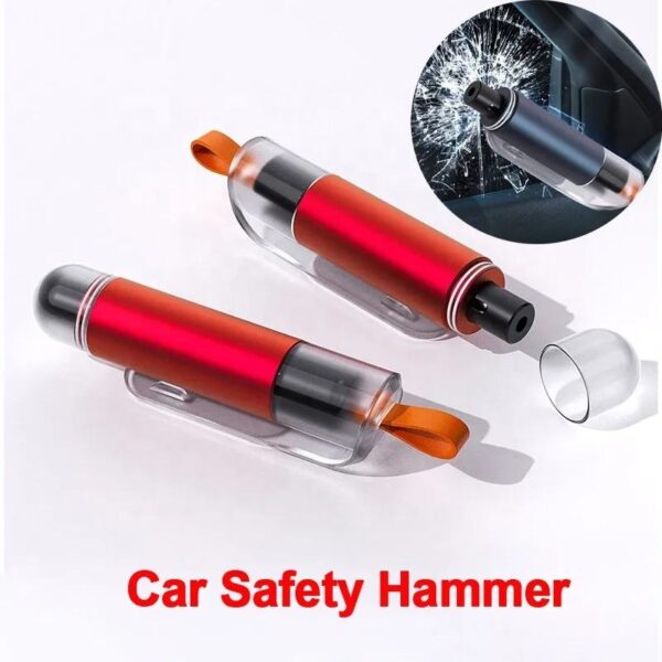 Mini Car Emergency Safety Hammer – Glass Breaker & Belt Cutter - Image 4