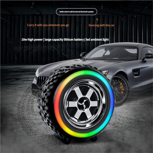 Multifunctional Subwoofer Card Mini Speaker - Image 3