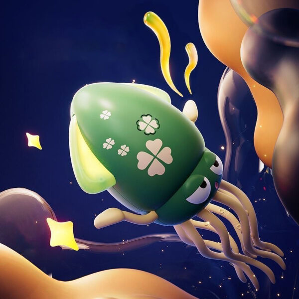 Intelligent Rechargeable Electric Walking Octopus Toy with Light & Music Sensor - Image 4