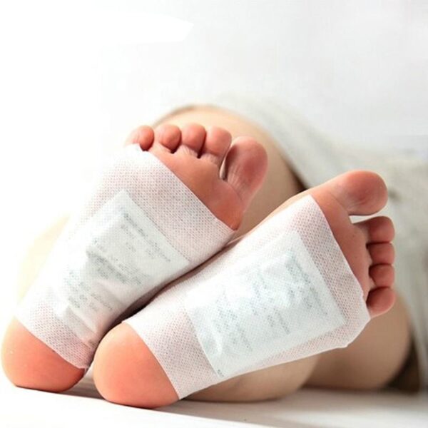 Chinese Bamboo Detox Foot Patch with Negative Ion Therapy – Herbal Overnight Foot Pads - Image 2