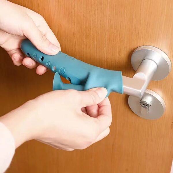 Silicone Door Handle Safety Cover – Baby-Proof & Anti-Collision