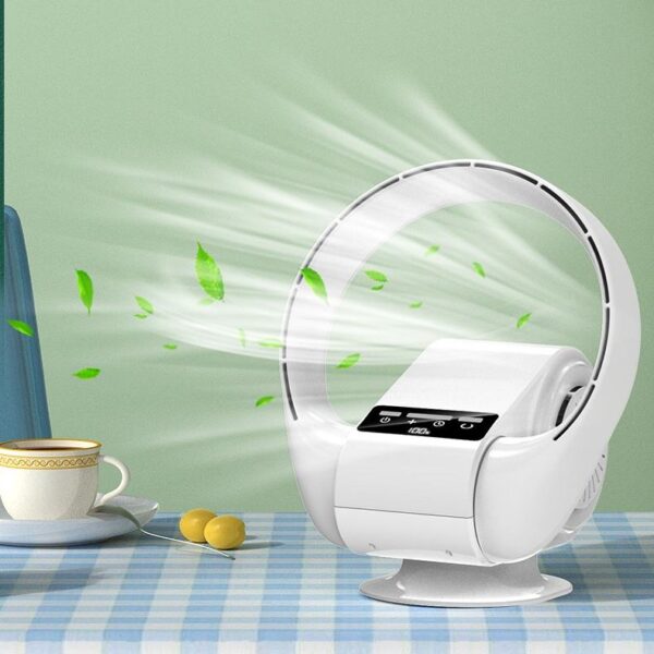 HEBRON Portable Bladeless Desktop Silent Fan