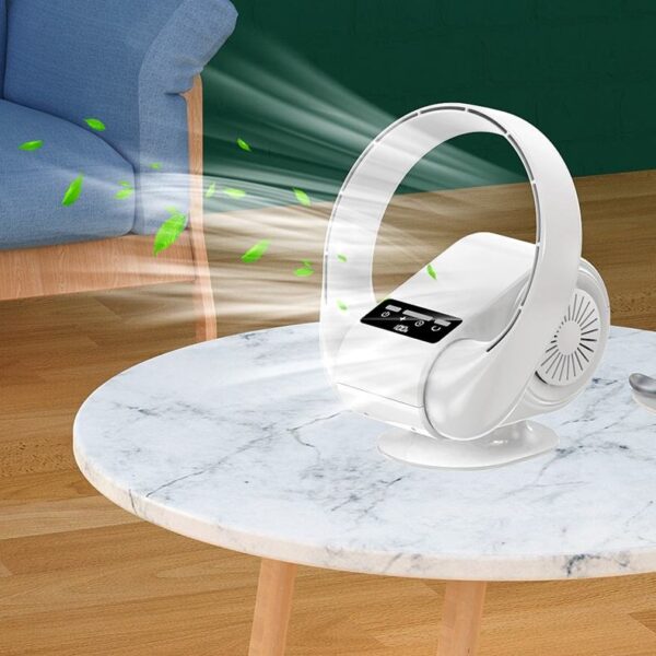 HEBRON Portable Bladeless Desktop Silent Fan - Image 4