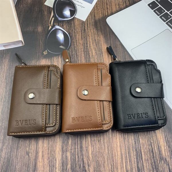 High Quality Card Holder with Polyester Lining Pocket Card Holder - Image 2