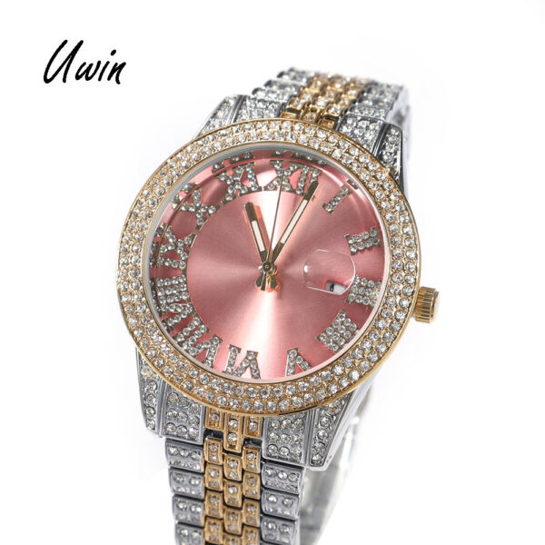 UWIN Iced Out Luxury Quartz Watch