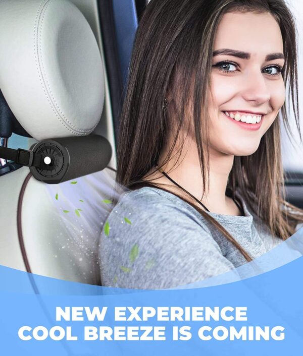 Car Fan for Cooling Seat Fan Blow Cold Air - Image 4